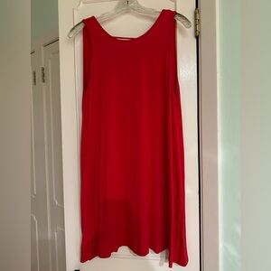 Lulu's Bold Red Mini Dress Size L